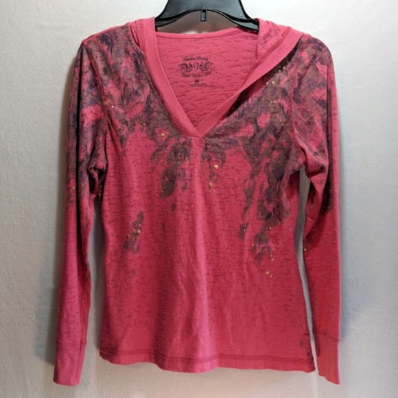 Nine West Tops - Nine West hooded shirt Nine West Tops - Nine West hooded shirt